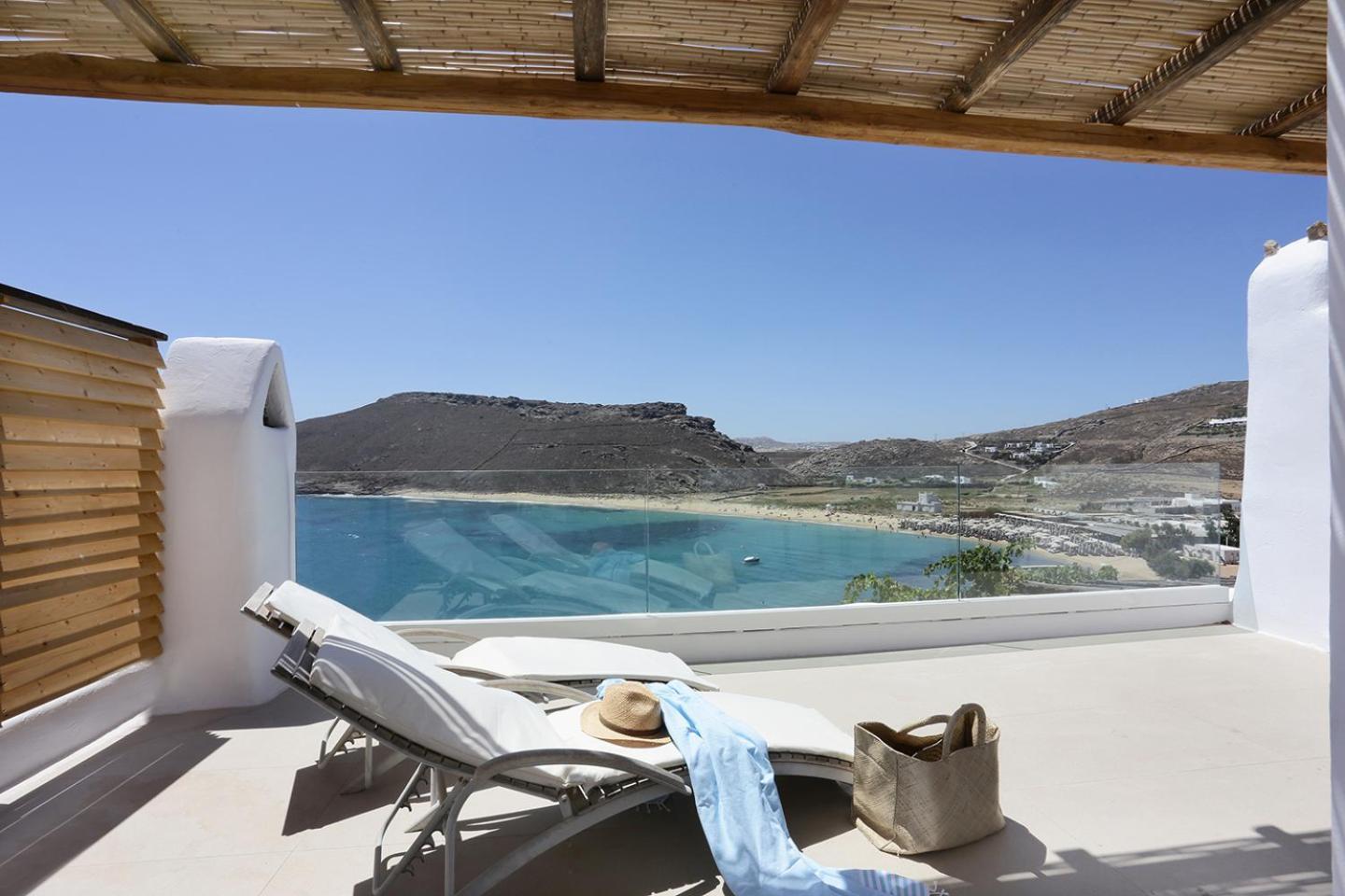Albatros Club Mykonos 호텔 Panormos  외부 사진