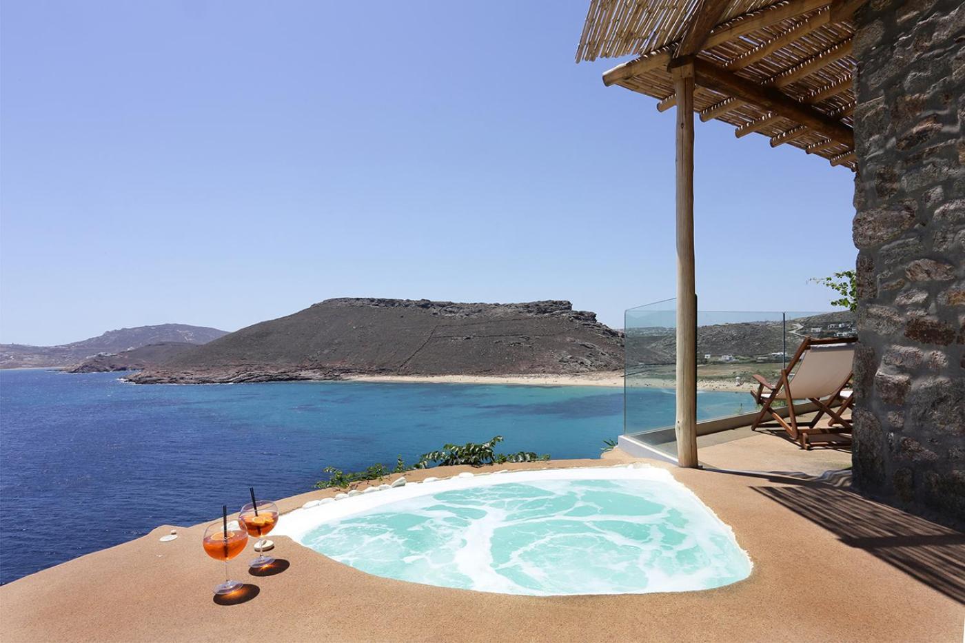Albatros Club Mykonos 호텔 Panormos  외부 사진