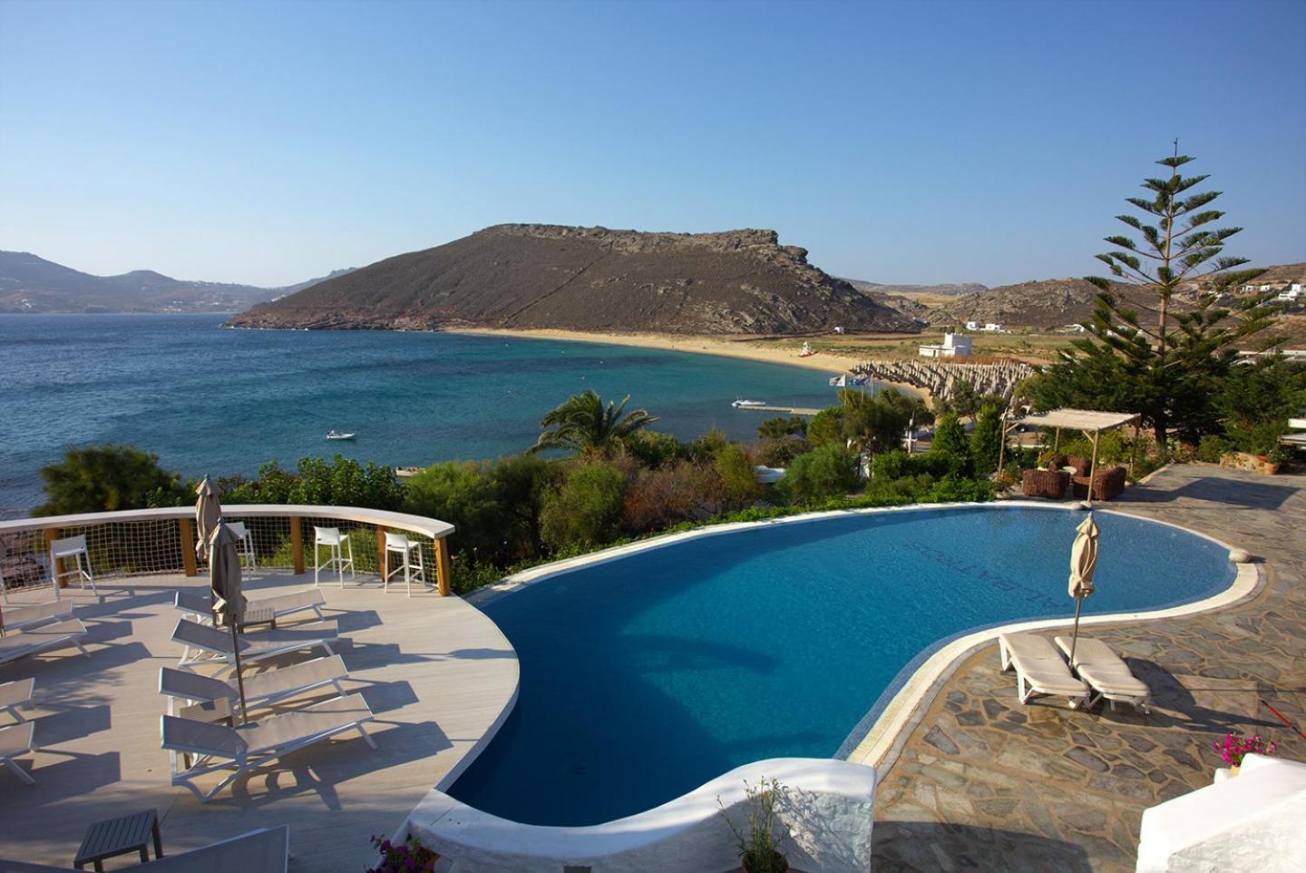 Albatros Club Mykonos 호텔 Panormos  외부 사진