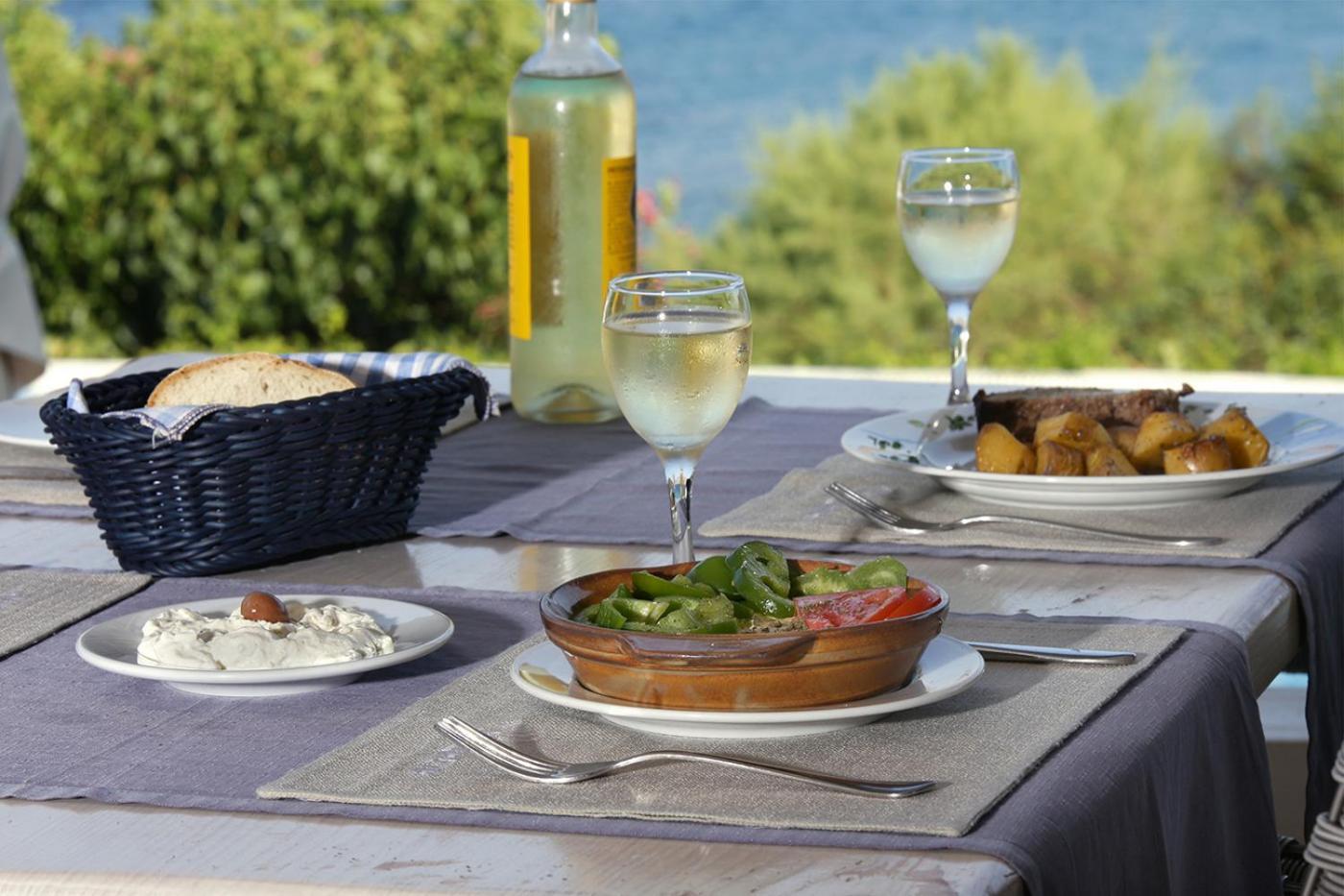 Albatros Club Mykonos 호텔 Panormos  외부 사진