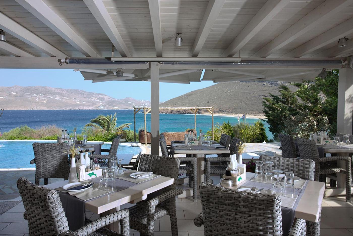 Albatros Club Mykonos 호텔 Panormos  외부 사진