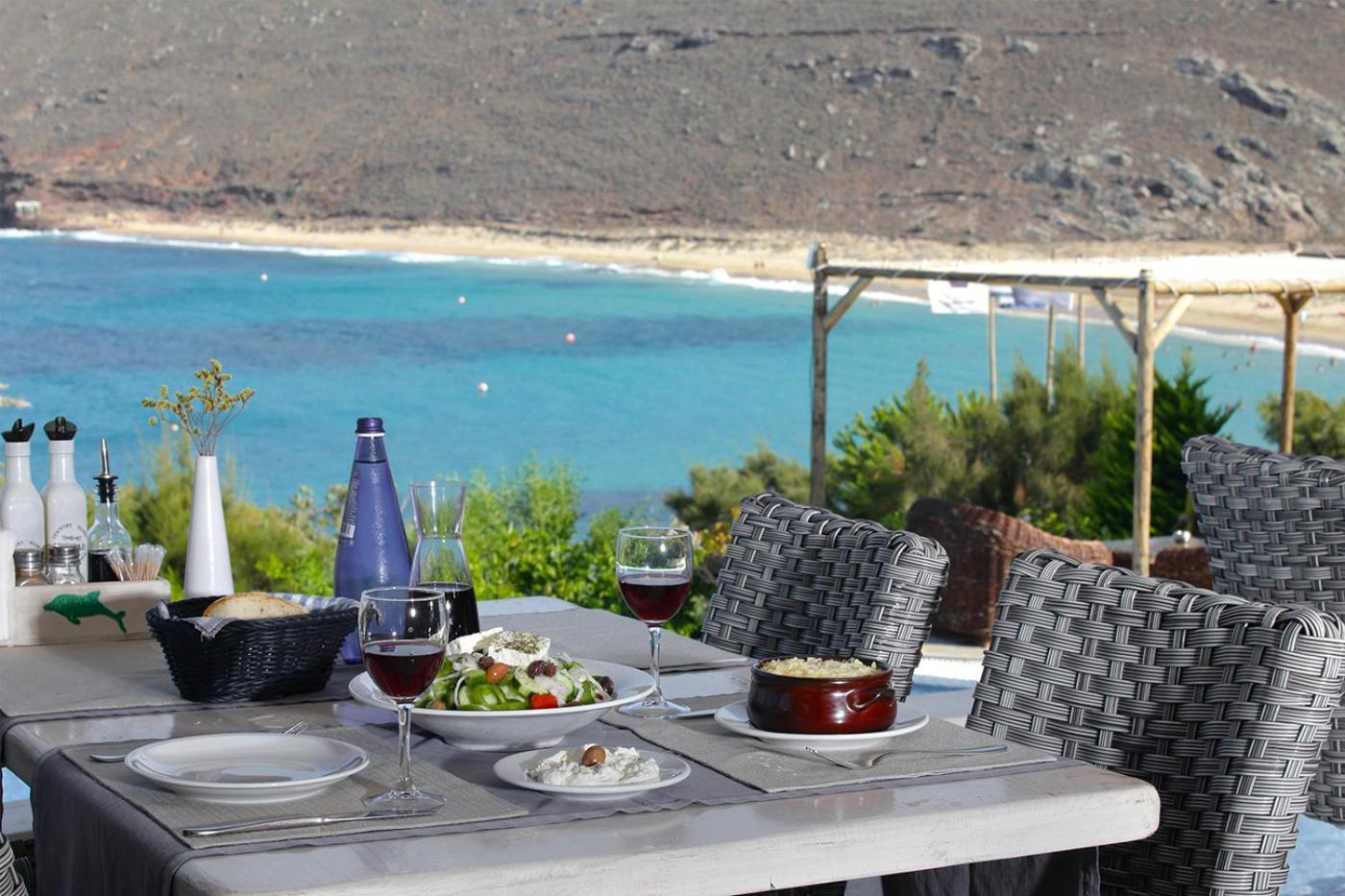 Albatros Club Mykonos 호텔 Panormos  외부 사진